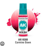 AK19308 Carmine Dawn Wash 18Ml AK Interactive
