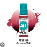 AK19310 Crimson Veil Wash 18Ml AK Interactive