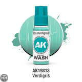 AK19313 Verdigris Wash 18Ml AK Interactive