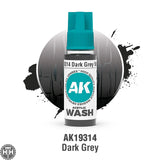AK19314 Dark Grey Wash 18Ml AK Interactive