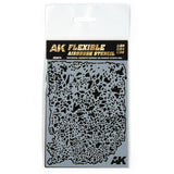 Ak9079 Flexible Airbrush Stencil 1/20 1/24 1/35