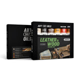ABT315 Leather and Wood Set