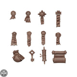 AKBIT0027 Seals And Scrolls AK Interactive