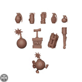 AKBIT0028 Bombs & Grenades AK Interactive