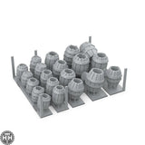 AKBIT0011 Wood Barrels AK Interactive