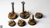 GamersGrass Basing Bits - Ancient Columns GamersGrass