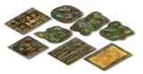 TerrainCrate: Neoprene Fantasy Terrain Templates (x8)