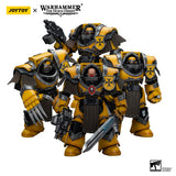 JT9381 JoyToy Imperial Fists Legion Cataphractii Terminator Squad Legion Cataphractii with Heavy Flamer