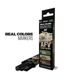 RCM108 Late German AFV Camo Colors - Set of 3