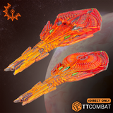 Dropfleet Commander: Shaltari Aaru Cruisers TTCombat