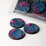 GamersGrass Alien Infestation Bases Round 50mm (x3) GamersGrass