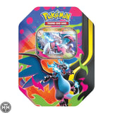 Pokemon TCG: Mega Charizard X Tin English Pack 10-10300-120X Maxsoft