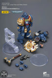 Joytoy Ultramarines Captain with Jump Pack and Relic Shield - JT04414 JoyToy