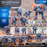 Starcraft Miniatures Game: Terran Starter Set Archon Studios
