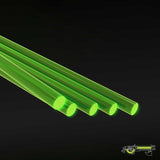 Acrylic Rods - Round 2.4 mm Fluor GREEN