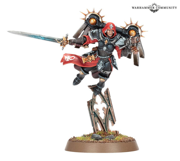 Adepta Sororitas: Canoness With Jump Pack Adepta Sororitas Games Workshop 