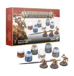 Age Of Sigmar Stormcast Eternals Paint Set AOS Paint Sets Games Workshop 