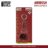 Airbrush Cleaning BRUSHES set