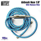Airbrush Fabric Hose with Humidity Filter