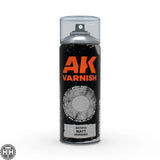 AK1013 Matt Varnish - Spray 400ml (2 nozzles) Varnish Spray AK Interactive 