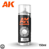 AK1022 Aluminum - Spray 150ml Primer Spray AK Interactive 