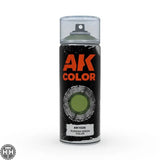 AK1026 Russian Green color - Spray 150ml Primer Spray AK Interactive 