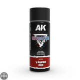AK1054 Vampire Red Spray 400ml Primer Spray AK Interactive 