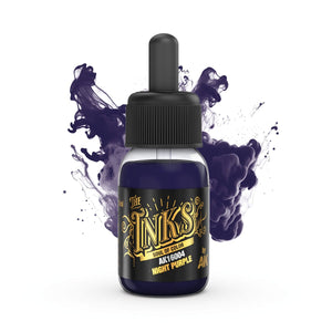 AK16004 Night Purple Ink AK Inks AK Interactive 