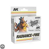 AK16024 RADIANCE & FIRE INK SET AK Inks AK Interactive 