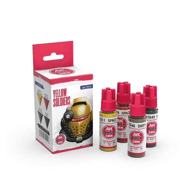 Ak17519 Yellow Soldiers (Quick Gen Set) AK Quick Gen AK Interactive 