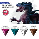 Ak17520 Creatures And Witches (Quick Gen Set) AK Quick Gen AK Interactive 