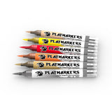 Akm101 Playmarkers Set - Heroes (6 Ref.) AK Playmarkers AK Interactive 