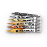 Akm105 Playmarkers Set - Full Metal (6 Ref.) AK Playmarkers AK Interactive 