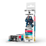 Akm106 Playmarkers Set - Space Knight (6 Ref.) AK Playmarkers AK Interactive 
