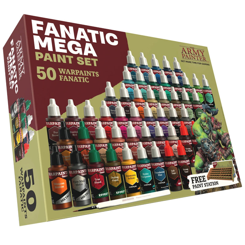 HammerHouse | Army Painter Warpaints Fanatic: Mega Paint Set by