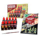 Army Painter Warpaints Fanatic Washes Paint Set Warpaints Fanatic Set Army Painter 