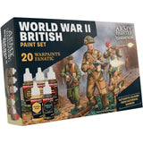 Army Painter Warpaints Fanatic: World War II British Warpaints Fanatic Set Army Painter 