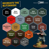 Army Painter Warpaints Fanatic: World War II German Warpaints Fanatic Set Army Painter 