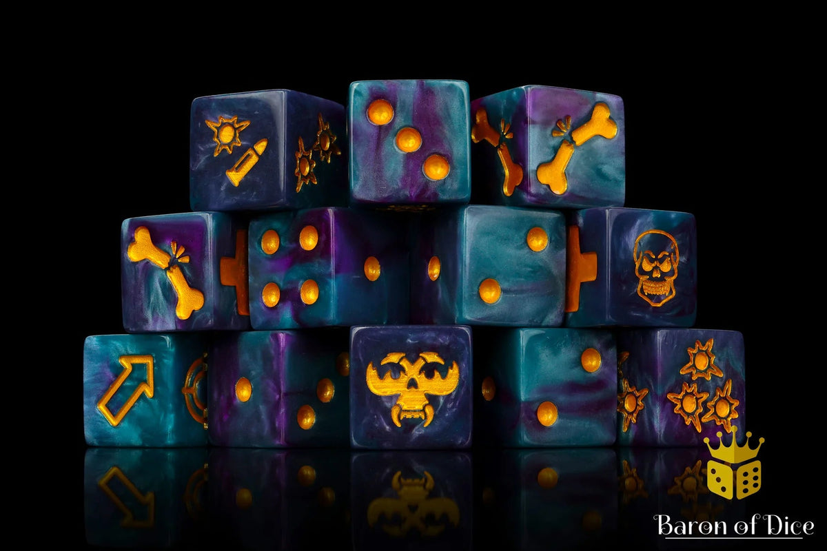 HammerHouse | Baron Of Dice: Underhive Have Faith 12pcs by Baron of ...