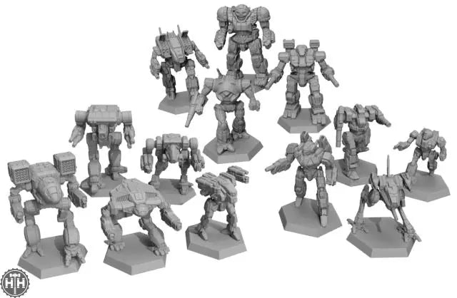Catalyst Game Labs BattleTech | Essentials | Miniatuurspel in het Engels vanaf 12 jaar | Strategisch oorlogsspel voor 1-2 spelers | Sci-Fi oorlogsspel starterset Catalyst Game Labs BattleTech | Essentials | Miniatuurspel in het Engels vanaf 12 jaar | Strategisch oorlogsspel voor 1-2 spelers | Sci-Fi oorlogsspel starterset