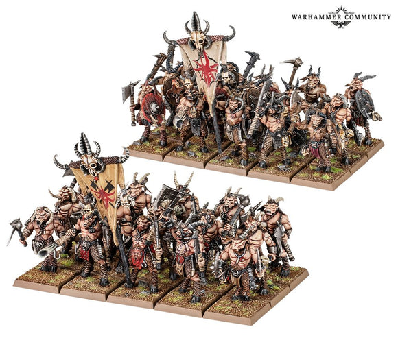 Beastmen Brayherds: Gor Herd Beastmen Brayherds Games Workshop 