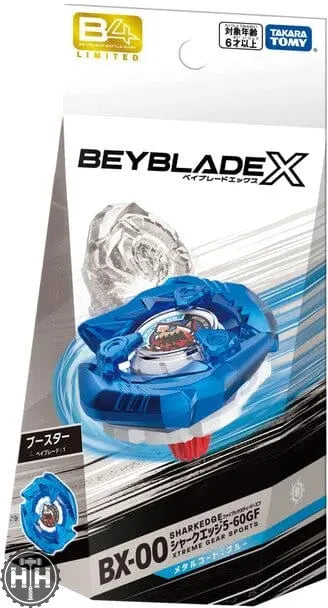 HammerHouse | Beyblade X Bxg-06 / Bx-00 Booster Shark Edge by