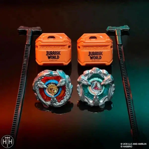 HammerHouse | Beyblade X Bxg-40 Jurassic World Mosasaurus Vs T-Rex