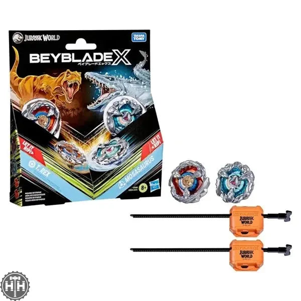 HammerHouse | Beyblade X Bxg-40 Jurassic World Mosasaurus Vs T-Rex