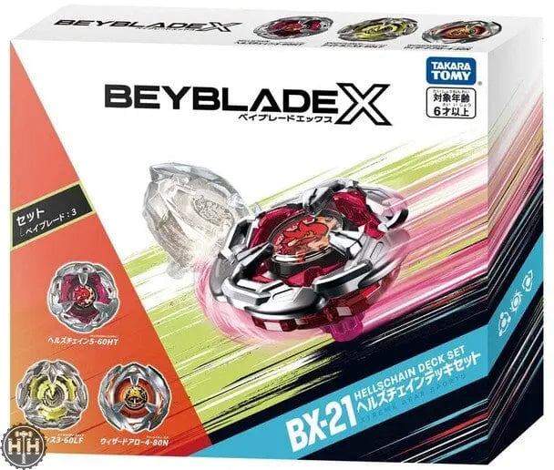 HammerHouse | Beyblade X Hells Chain Deck Set BX-21 by Takara Tomy