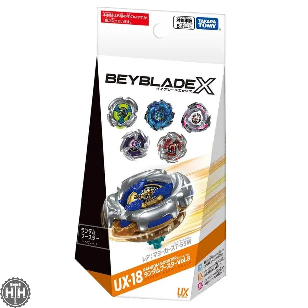 HammerHouse | Beyblade X Ux-18 Random Booster Vol.8 by Takara Tomy