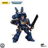 JT1378 JoyToy Ultramarines Jump Pack Intercessors Sergeant With Plasma Pistol And Power Sword