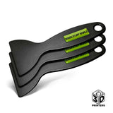 Black Plastic Spatulas - 3D printer