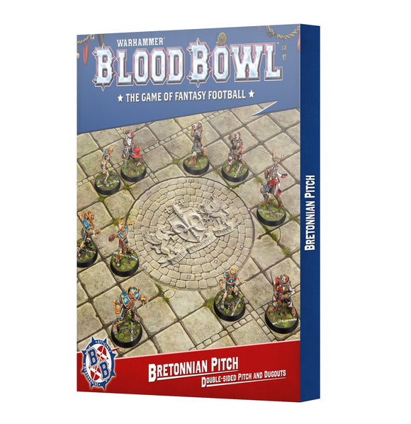 Blood Bowl: Bretonnian Team Pitch & Dugouts Blood Bowl Games Workshop 