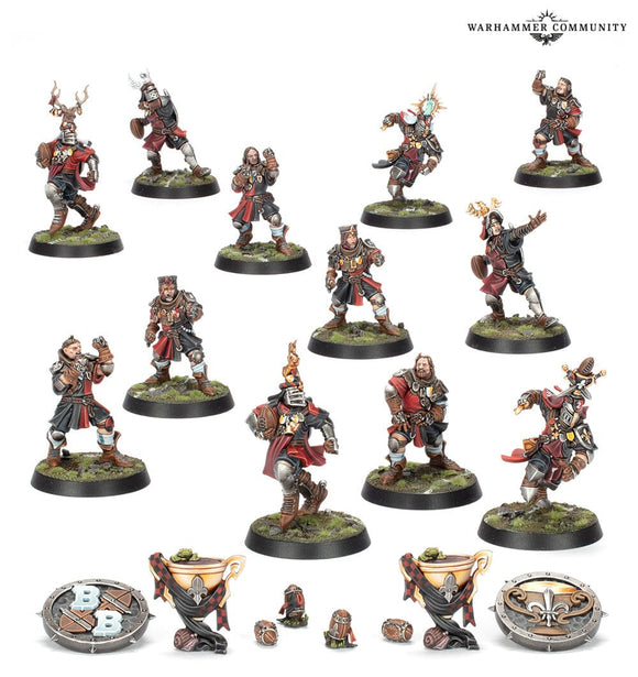 Blood Bowl: Bretonnian Team - The Brionne Barons Blood Bowl Games Workshop 